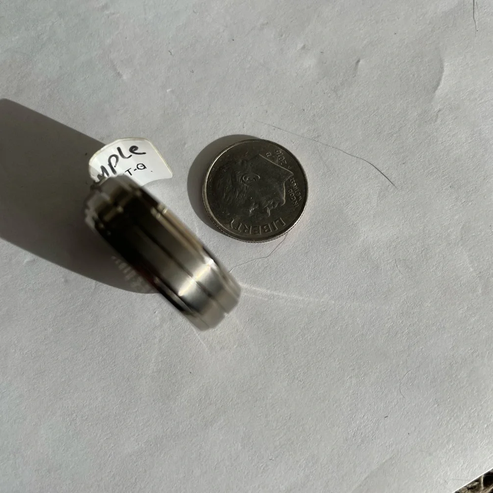 Titanium ring 38 - Picture 3 of 3